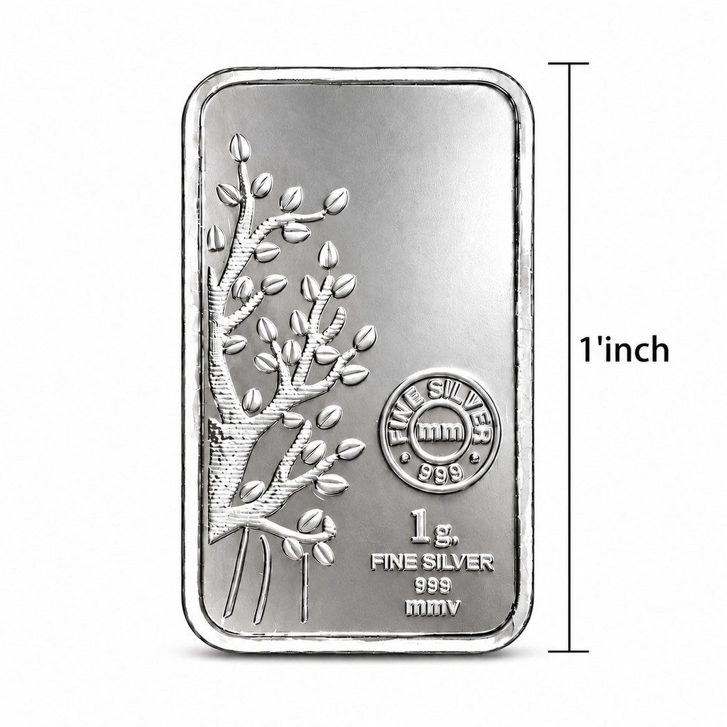 1 gm 999 Silver Bar