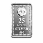 25 gm 999 Silver Bar