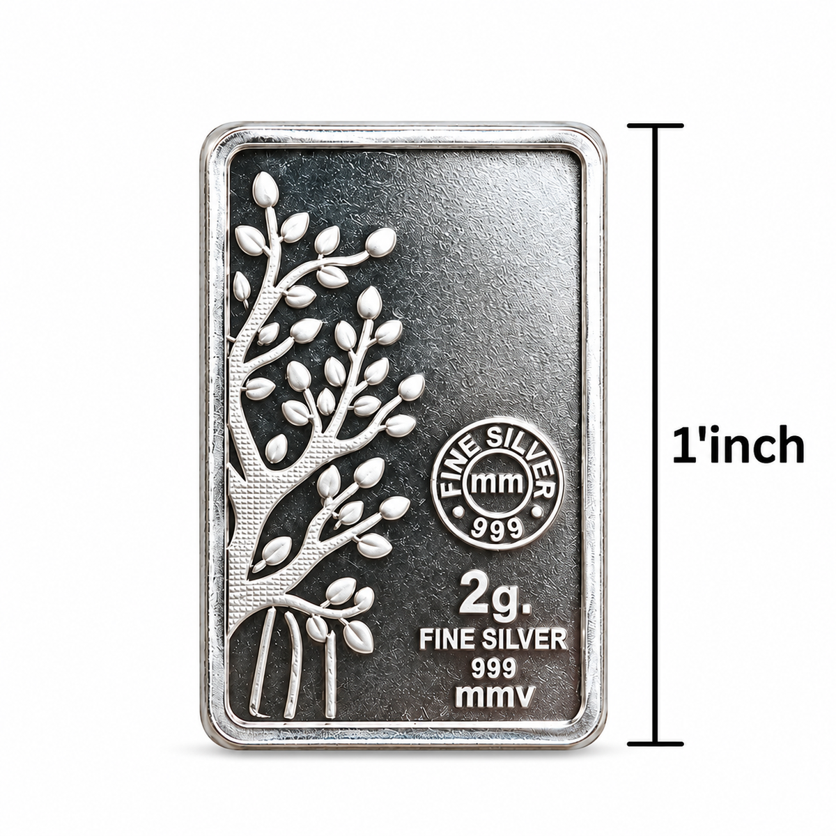 2 gm 999 Silver Bar