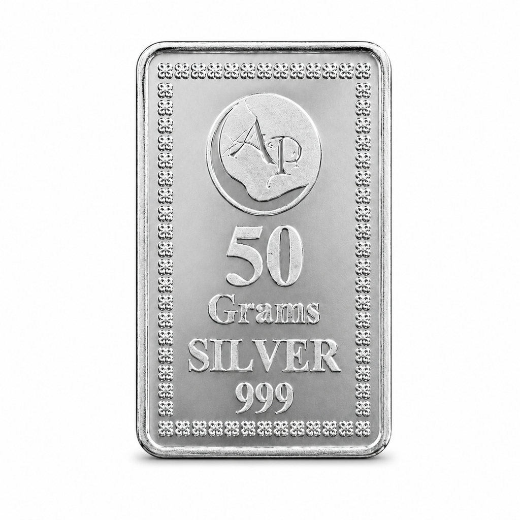 50 gm 999 Silver Bar