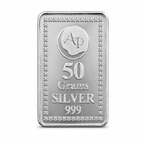 50 gm 999 Silver Bar