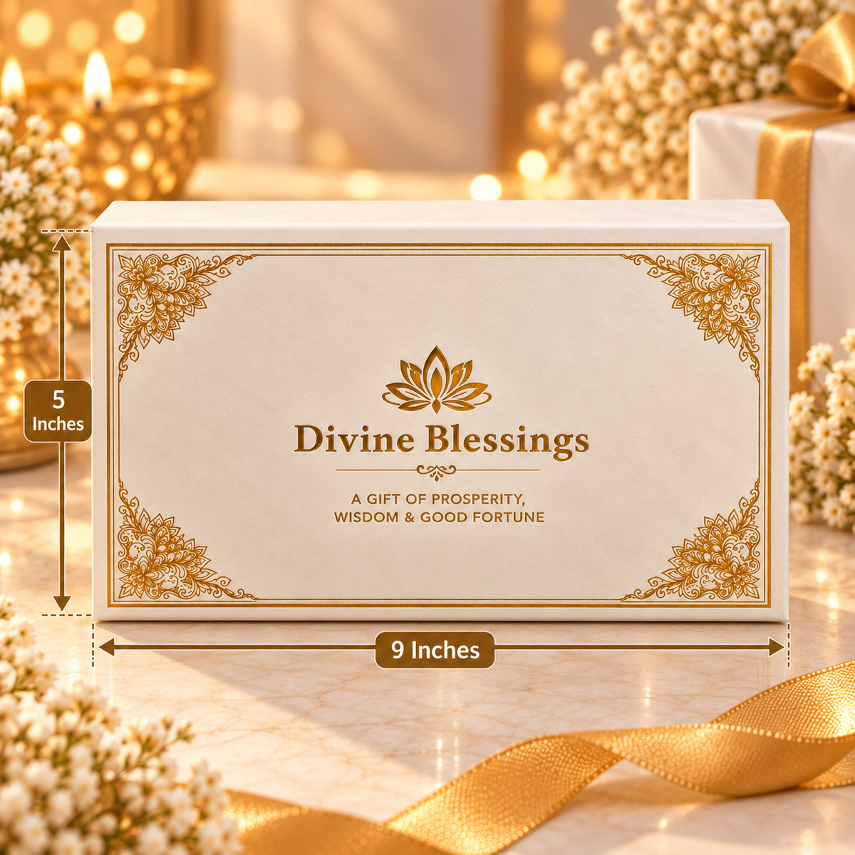 Laxmiji 24k Gold Frame Gift Set