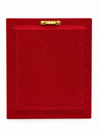 Ganpatiji Square Shape Silver Photo Frame