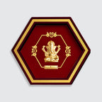 Lord Ganesha Spiritual 24k Gold  Frame