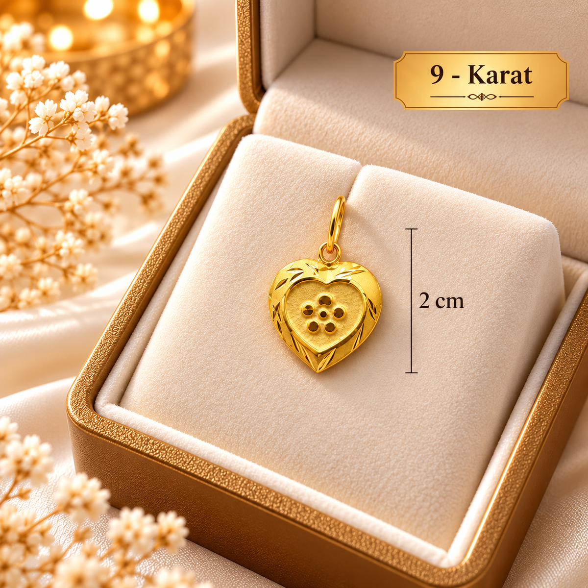 9kt Gold Pendent 16