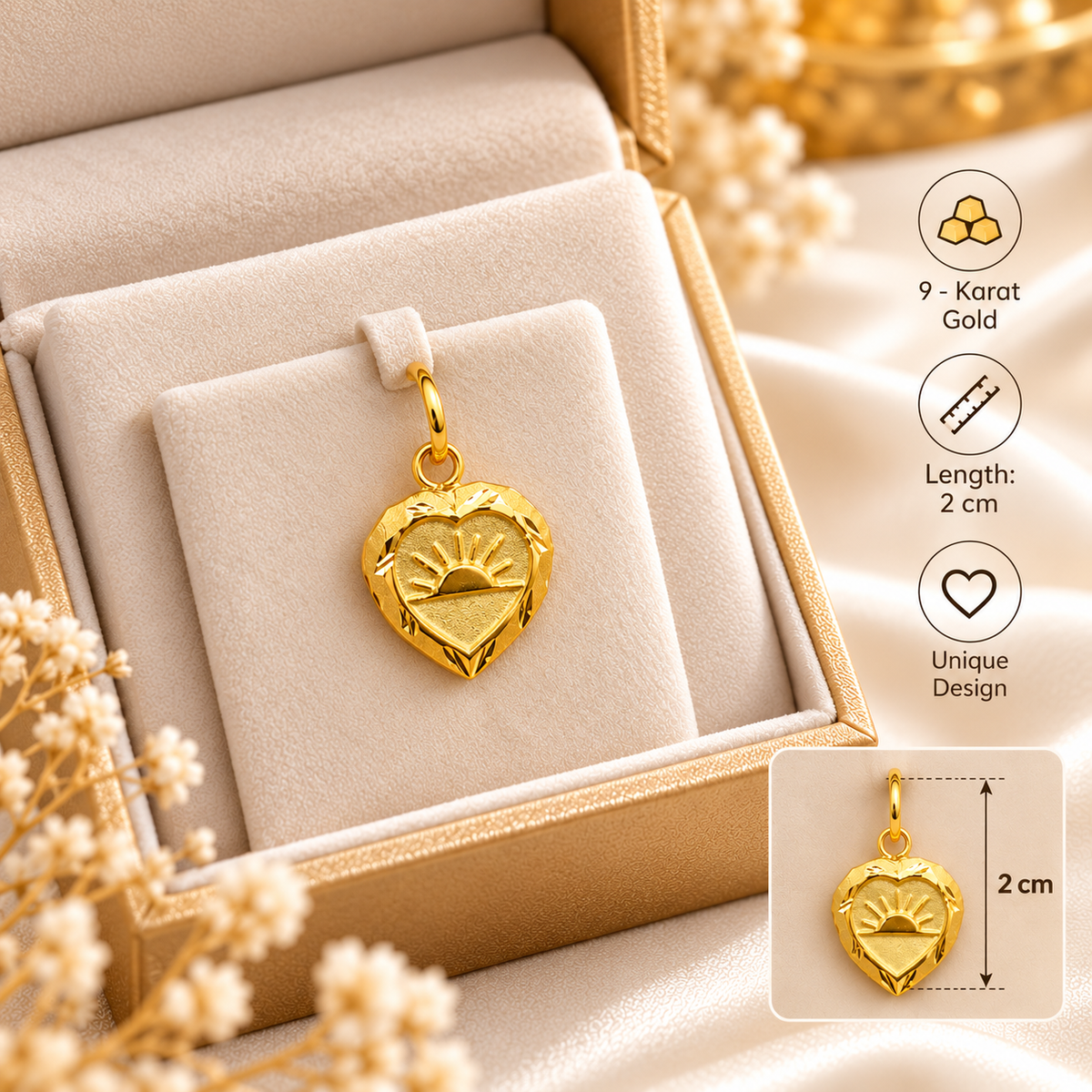 9kt Gold Pendent 17