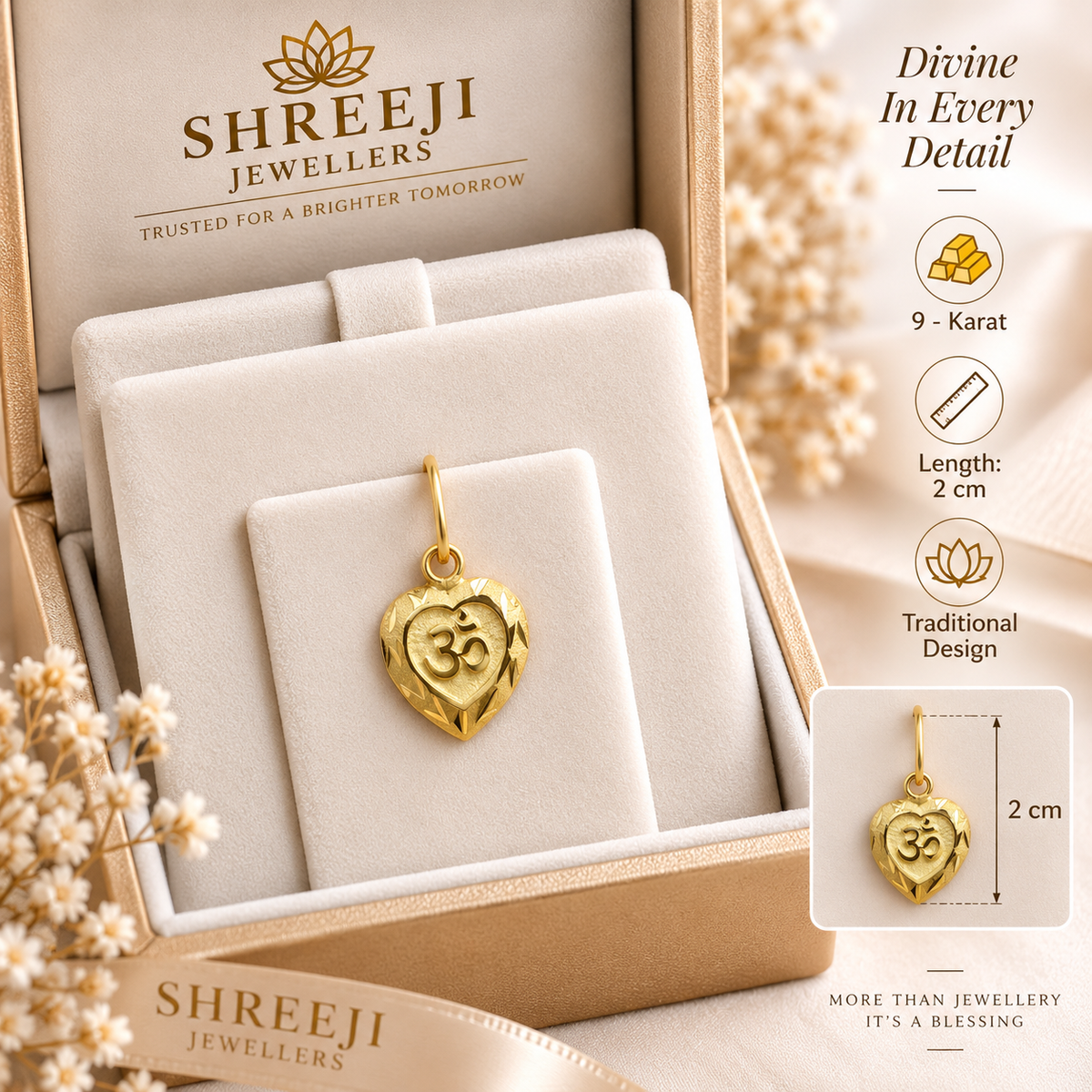 9kt Gold Pendent 3