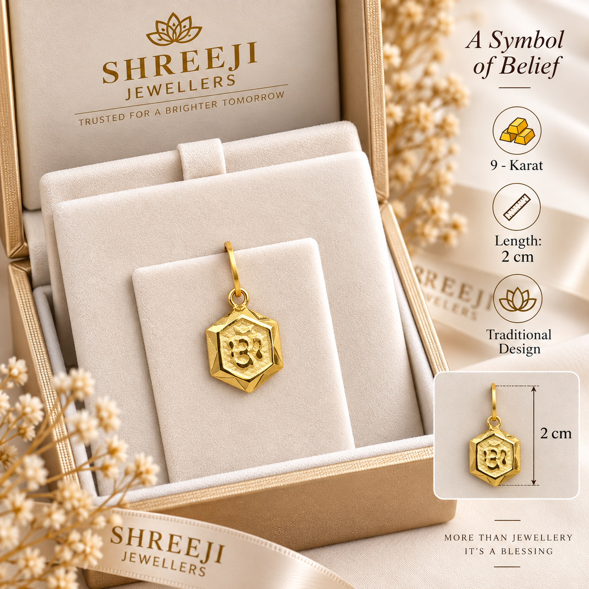 9kt Gold Pendent 4