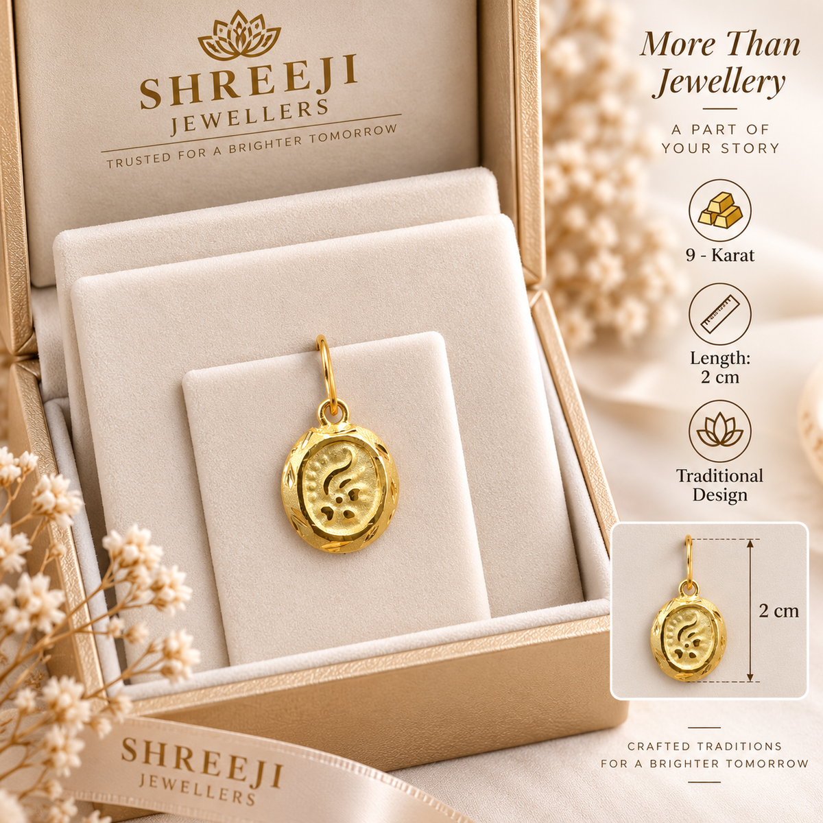 9kt Gold Pendent 5