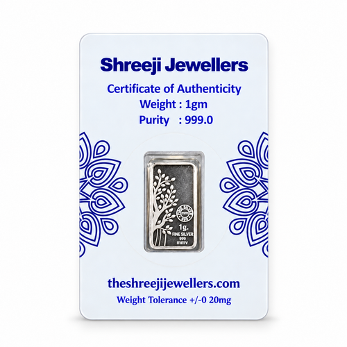 1 gm 999 Silver Bar
